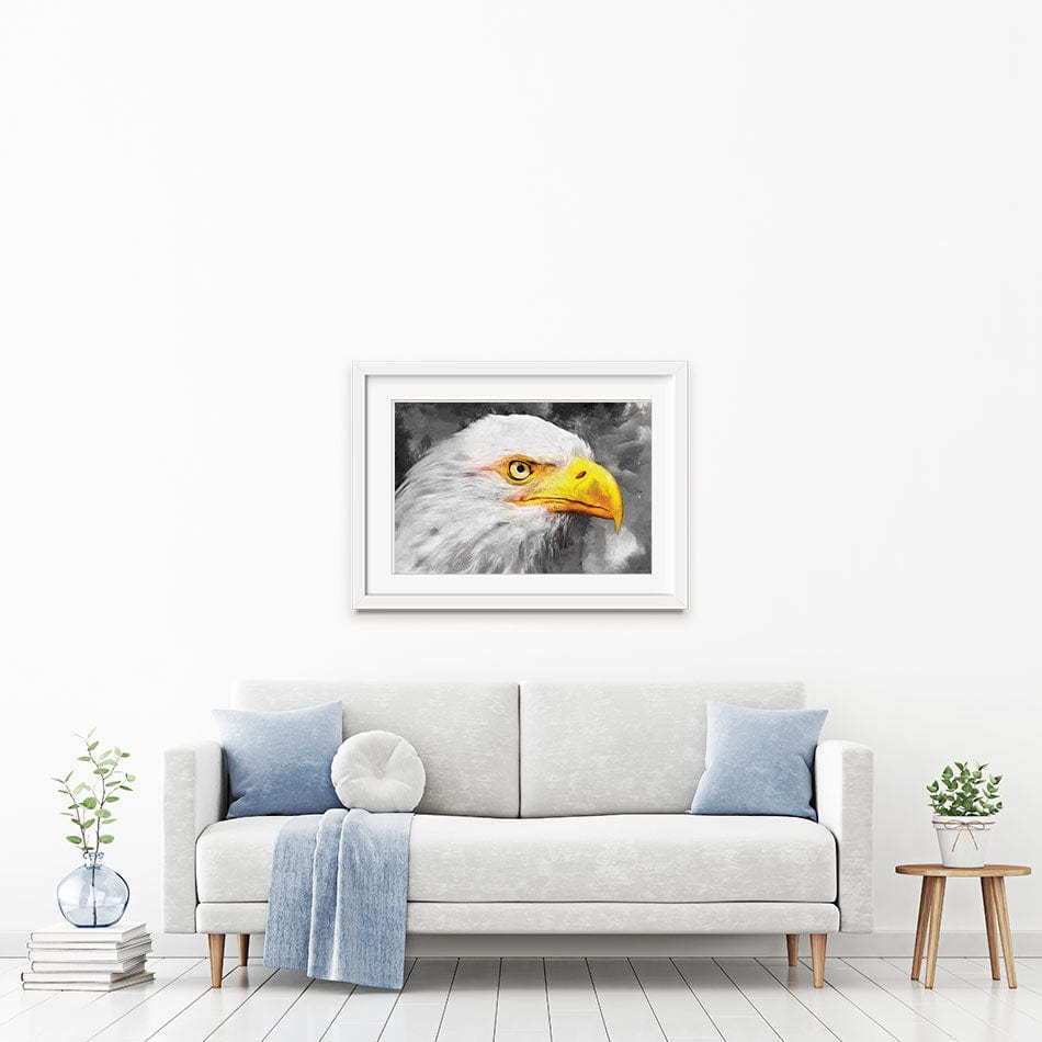Eagle Eye Framed Art Print wall art product Mohammadreza Zeidabadi / Shutterstock