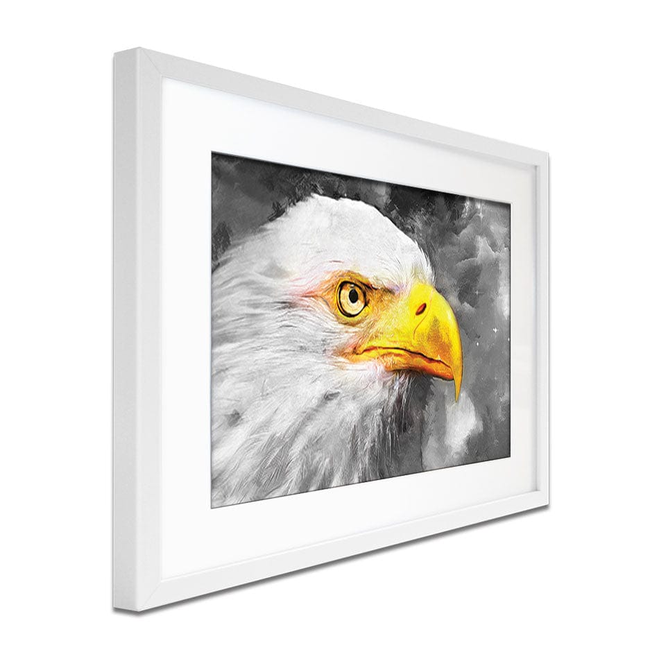 Eagle Eye Framed Art Print wall art product Mohammadreza Zeidabadi / Shutterstock