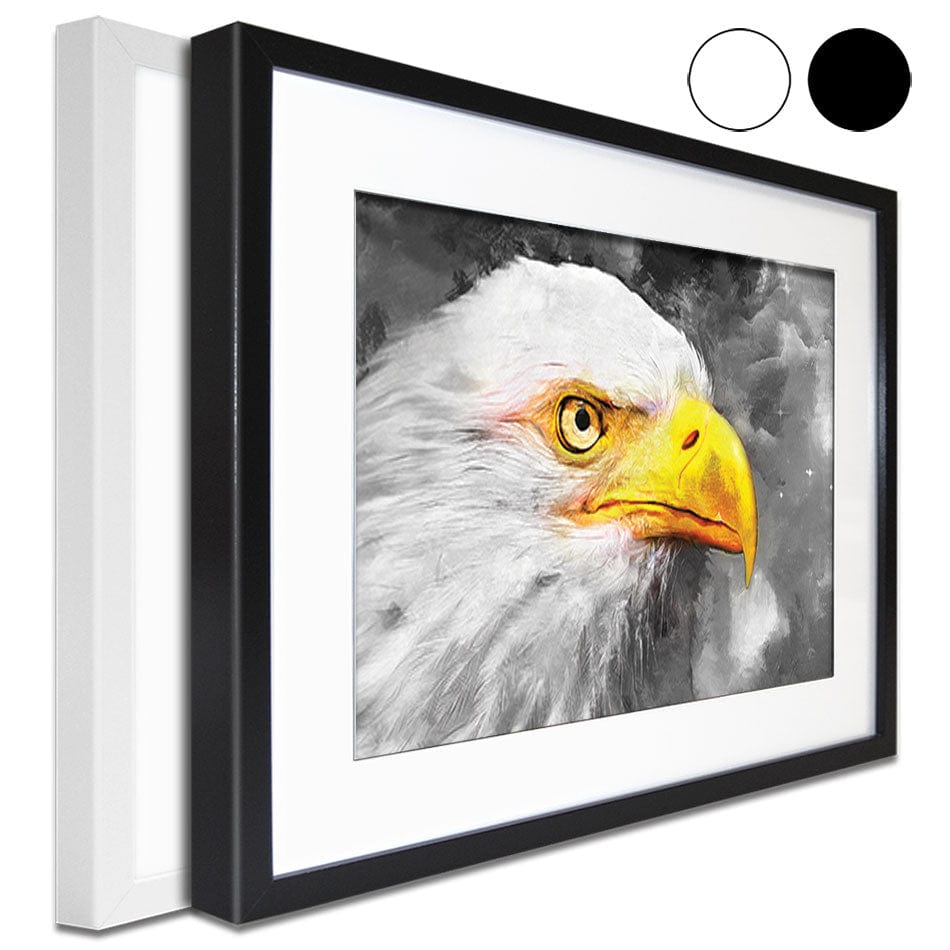 Eagle Eye Framed Art Print wall art product Mohammadreza Zeidabadi / Shutterstock