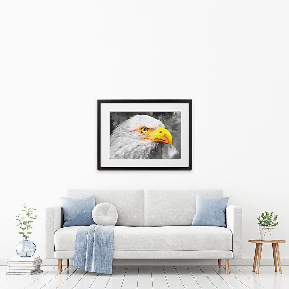 Eagle Eye Framed Art Print wall art product Mohammadreza Zeidabadi / Shutterstock