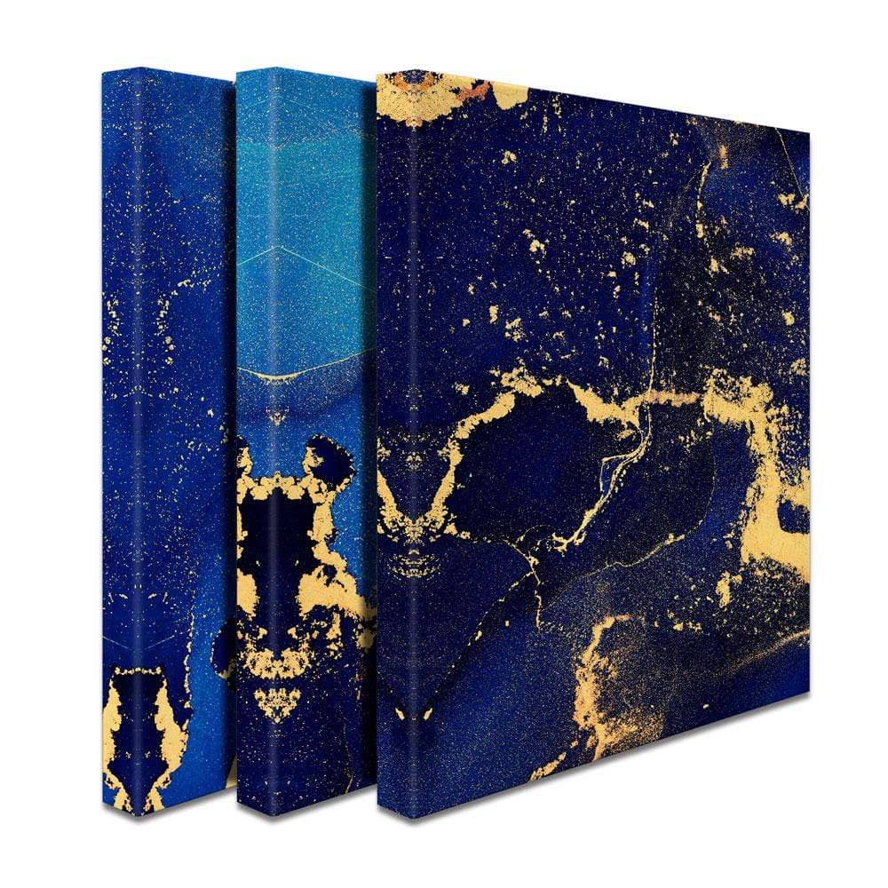 Electric Blue Trio Canvas Print wall art product djero.adlibeshe yahoo.com / Shutterstock