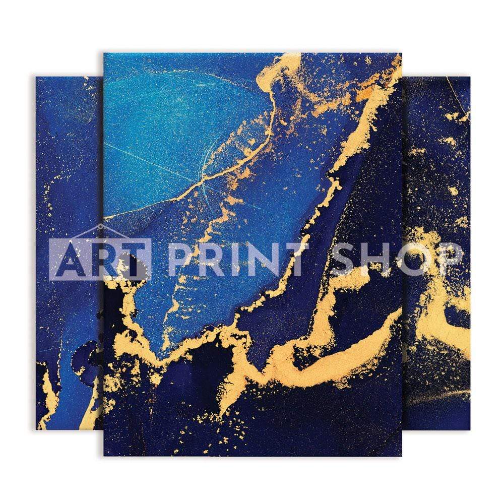 Electric Blue Trio Canvas Print wall art product djero.adlibeshe yahoo.com / Shutterstock