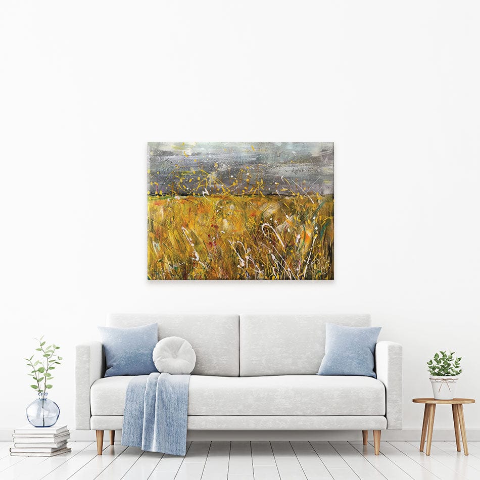 Fields Of Gold Canvas Print wall art product Jane Brookshaw