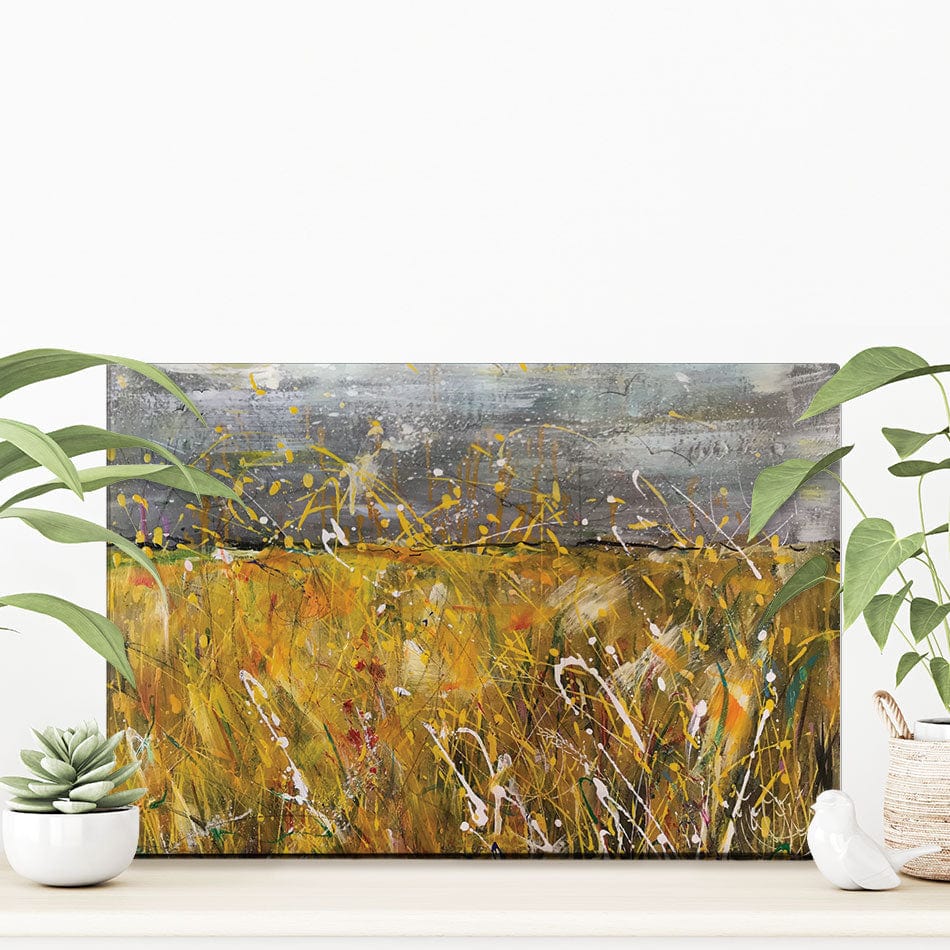 Fields Of Gold Canvas Print wall art product Jane Brookshaw