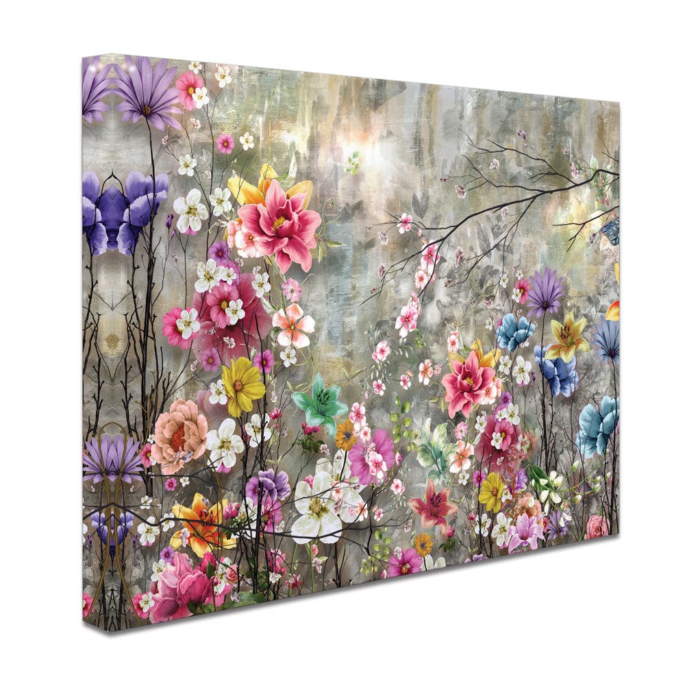 Flowers Everywhere Canvas Print wall art product Pawaris Pattano09 / Shutterstock