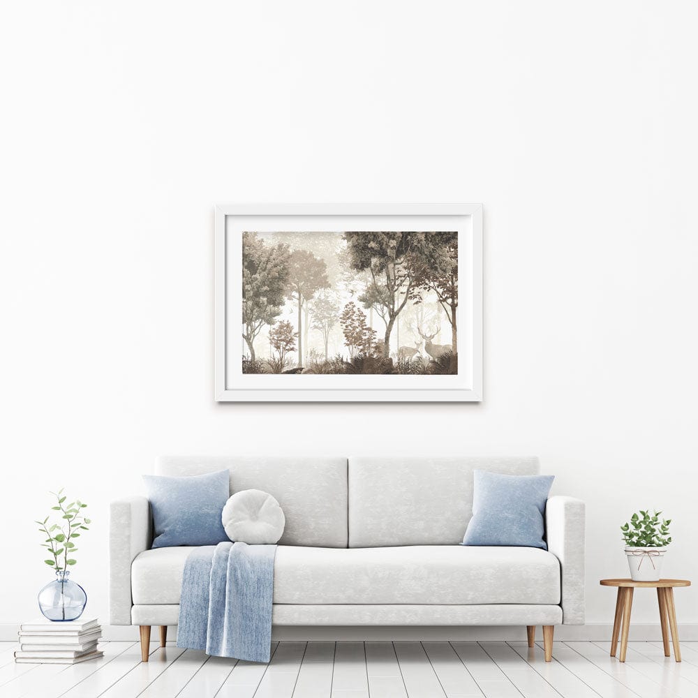 Forest Mural Framed Art Print wall art product fotooboi_kld / Shutterstock