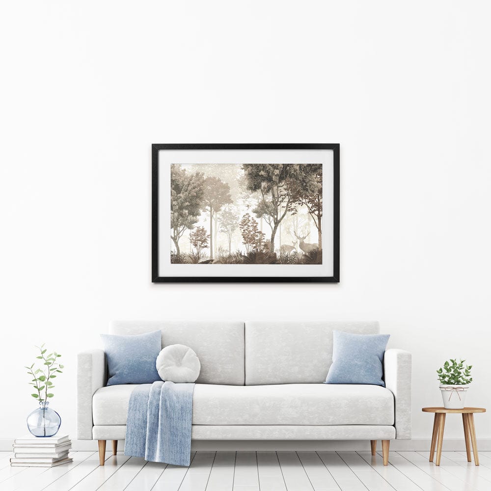 Forest Mural Framed Art Print wall art product fotooboi_kld / Shutterstock