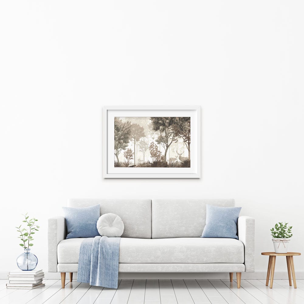 Forest Mural Framed Art Print wall art product fotooboi_kld / Shutterstock