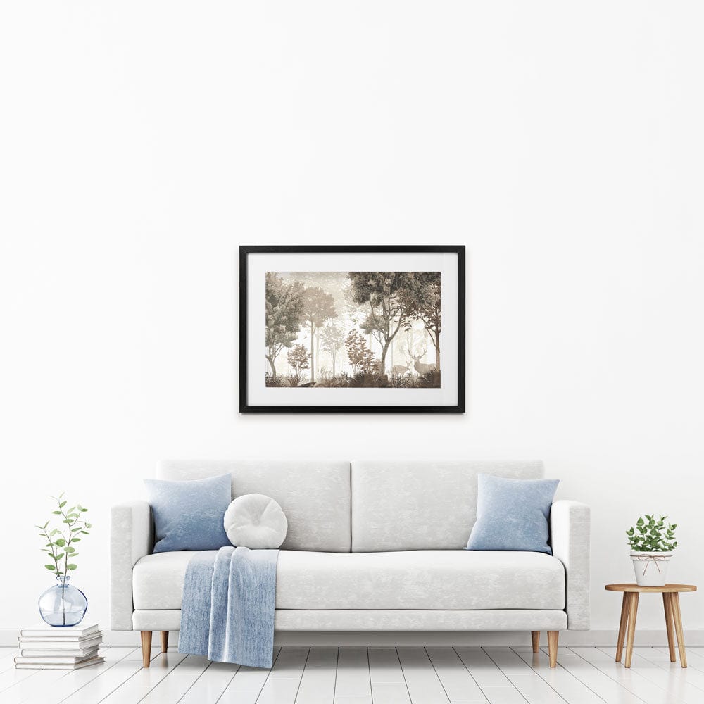 Forest Mural Framed Art Print wall art product fotooboi_kld / Shutterstock