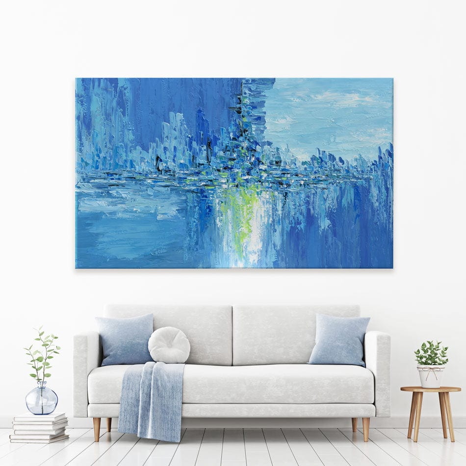 Frozen City Canvas Print wall art product Olga Tkachyk