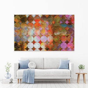 Geometric Drops Canvas Print wall art product allart / Shutterstock