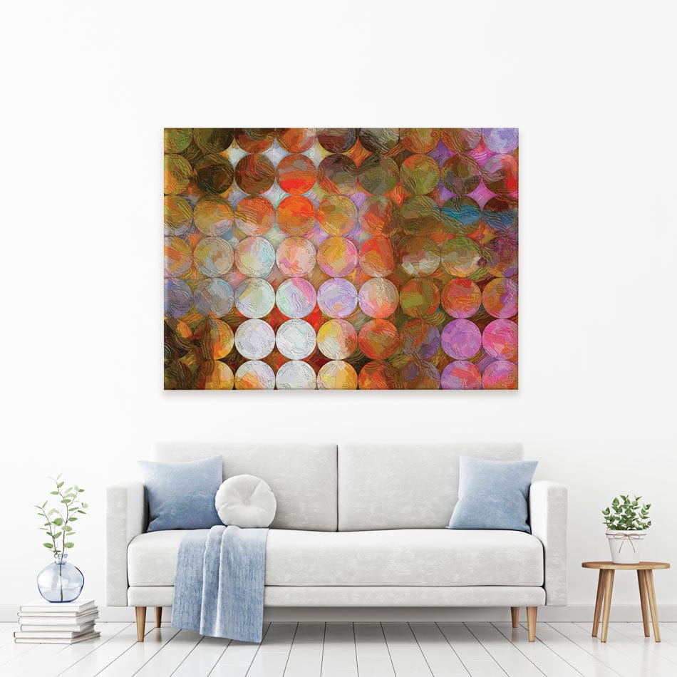 Geometric Drops Canvas Print wall art product allart / Shutterstock