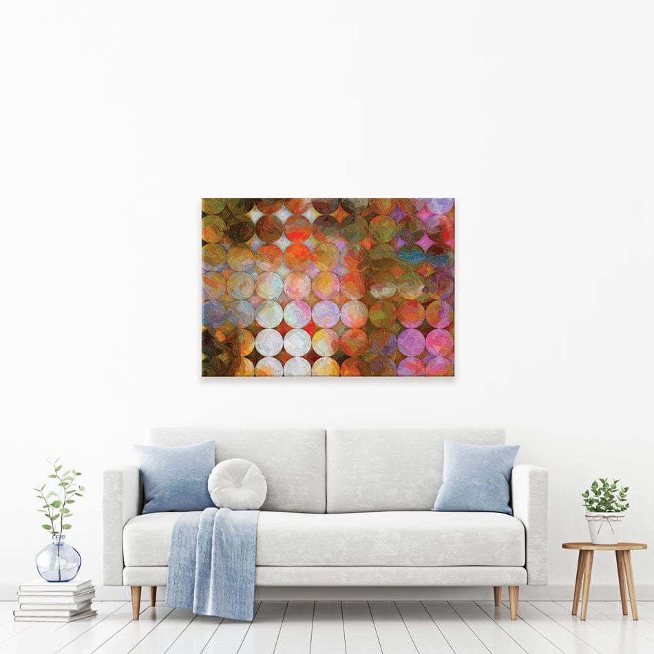 Geometric Drops Canvas Print wall art product allart / Shutterstock