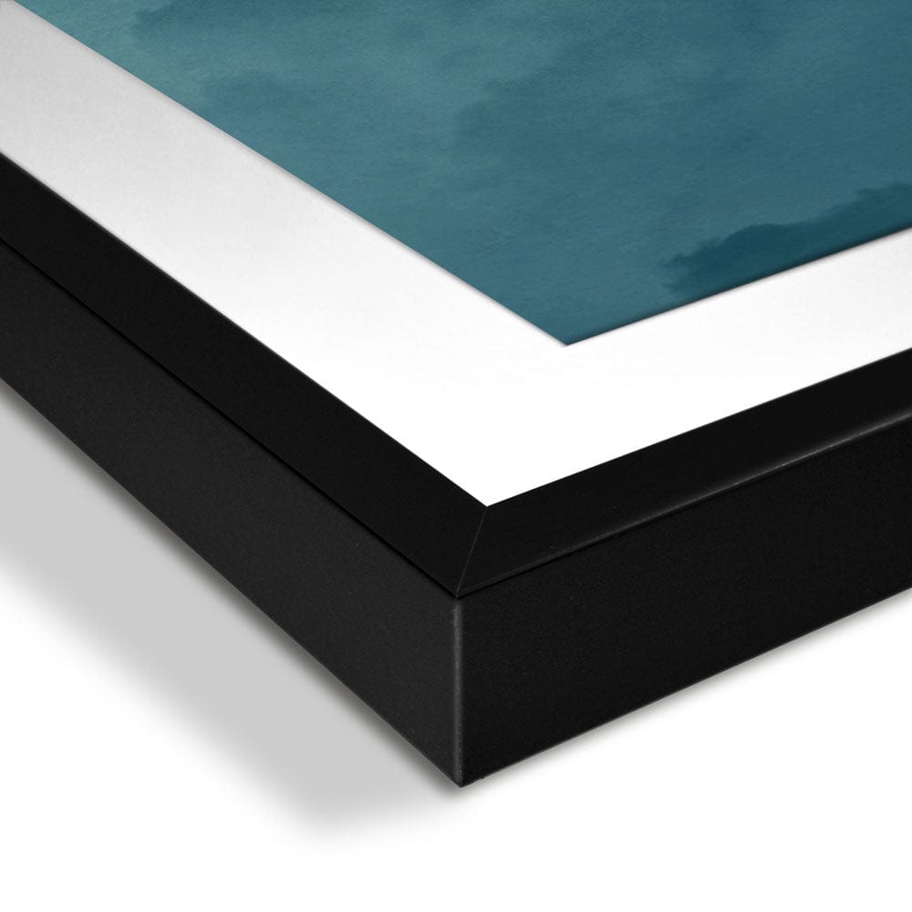 Giraffe In The Clouds Framed Art Print wall art product lisima / Shutterstock