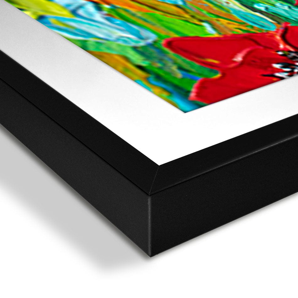 Glorious Poppies Framed Art Print wall art product Olga Tkachyk