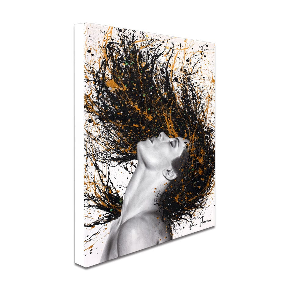Golden Onxy Sensation Canvas Print wall art product Ashvin Harrison