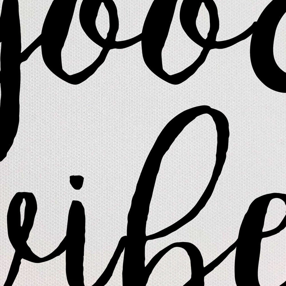 Good Vibes Only Canvas Print wall art product K Lyon / Independent