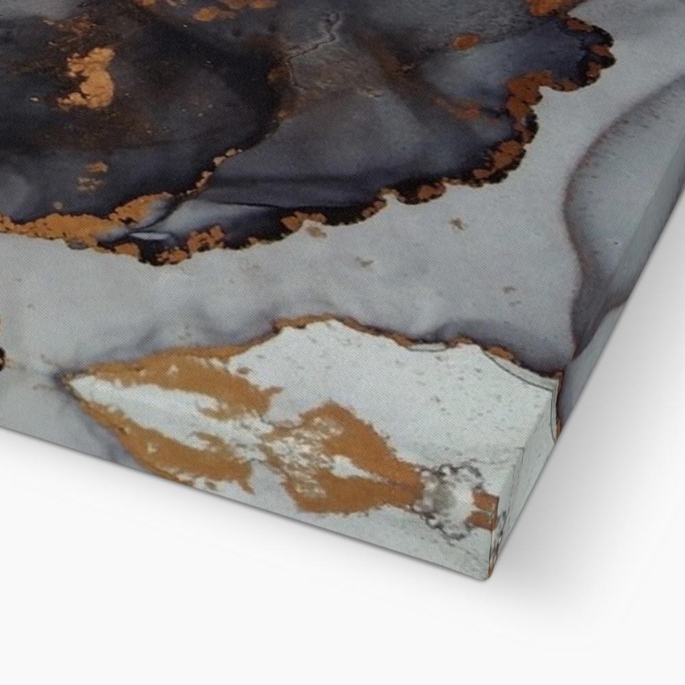 Grey Marble Tones Canvas Print wall art product