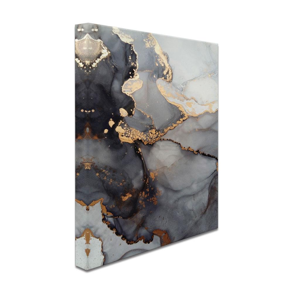 Grey Marble Tones Canvas Print wall art product coldsun777 / Shutterstock