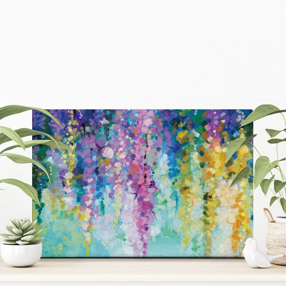 Hanging Ivy Flowers Canvas Print wall art product pluie_r / Shutterstock