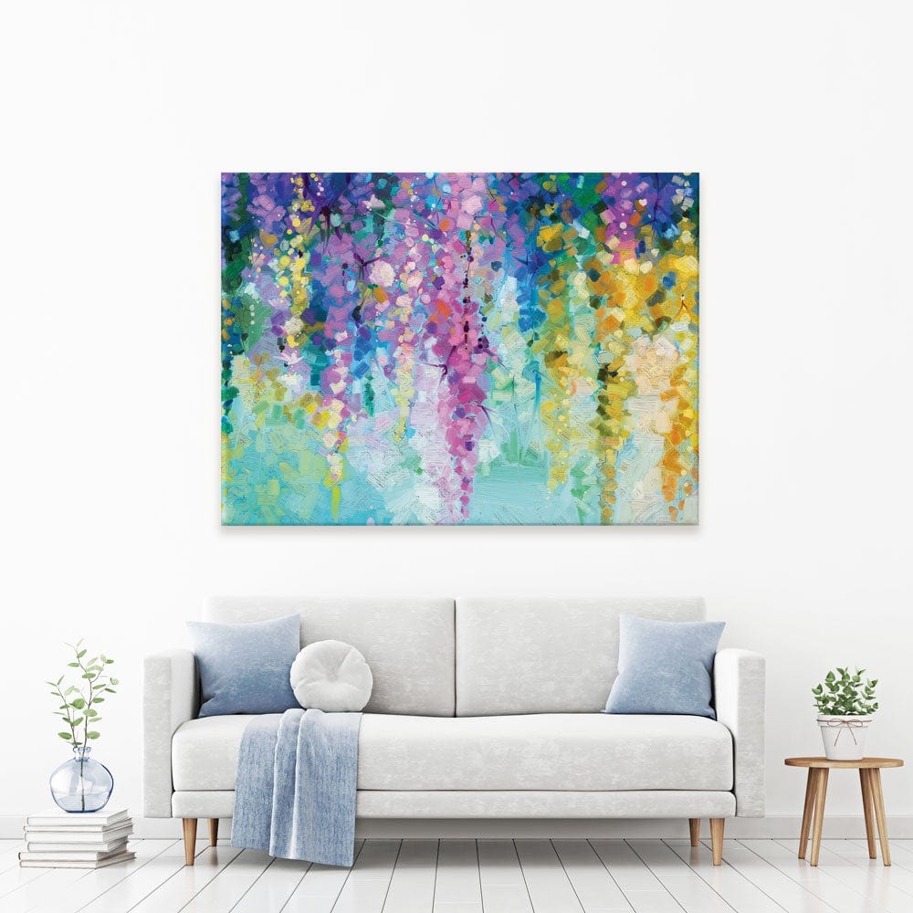 Hanging Ivy Flowers Canvas Print wall art product pluie_r / Shutterstock