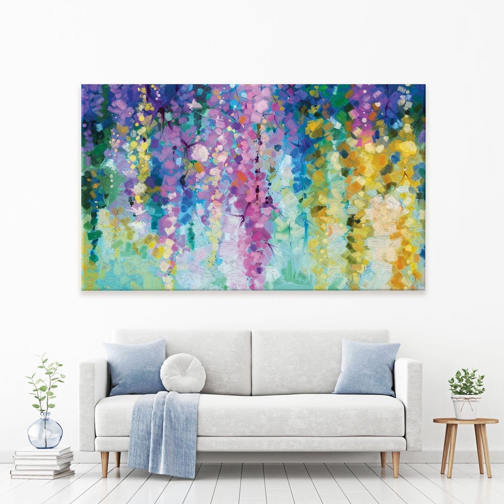 Hanging Ivy Flowers Canvas Print wall art product pluie_r / Shutterstock