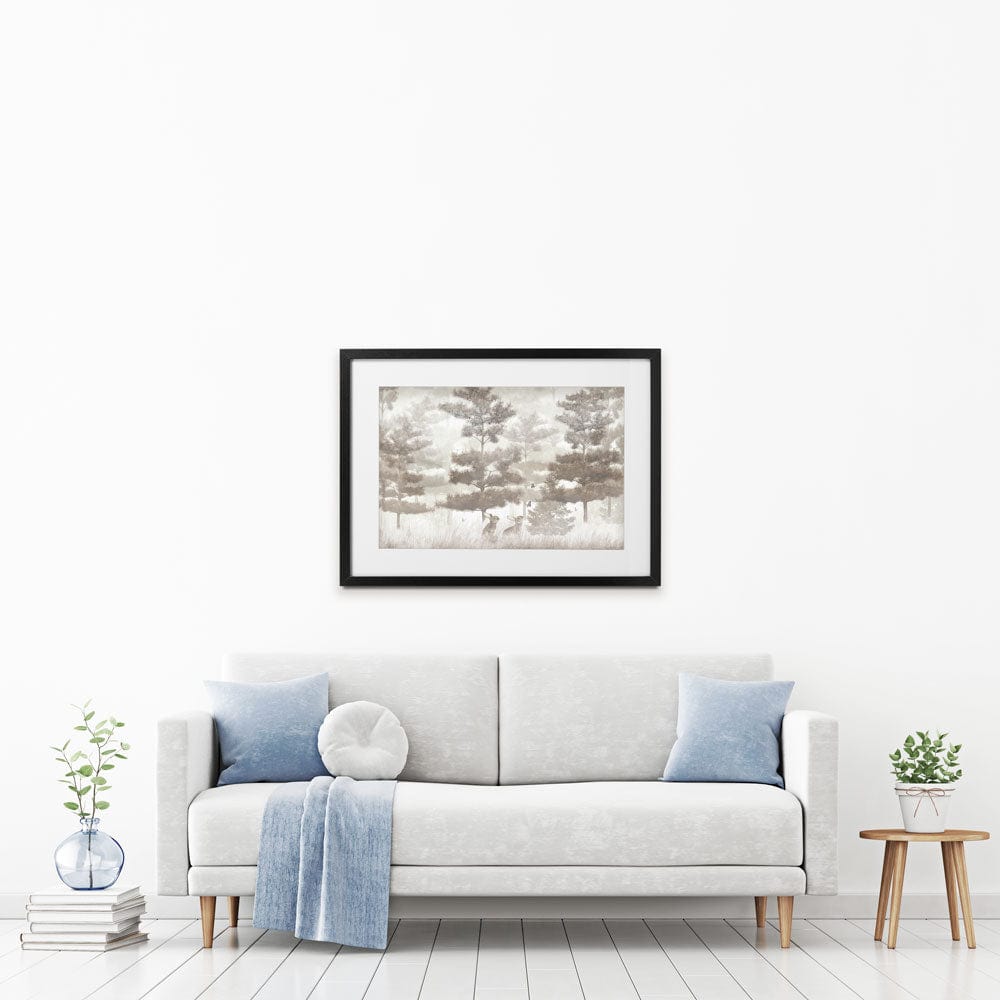 Hares Exploring Framed Art Print wall art product fotooboi_kld / Shutterstock
