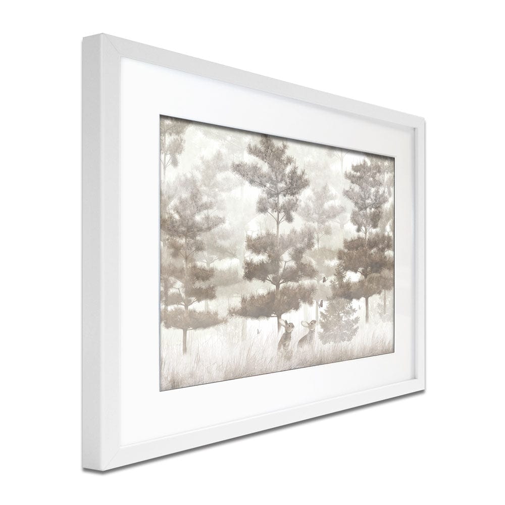 Hares Exploring Framed Art Print wall art product fotooboi_kld / Shutterstock
