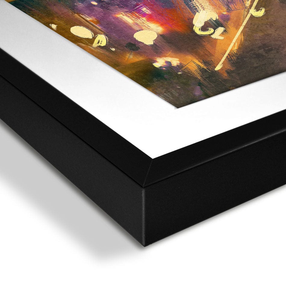 Headlights Framed Art Print wall art product Tithi Luadthong / Shutterstock