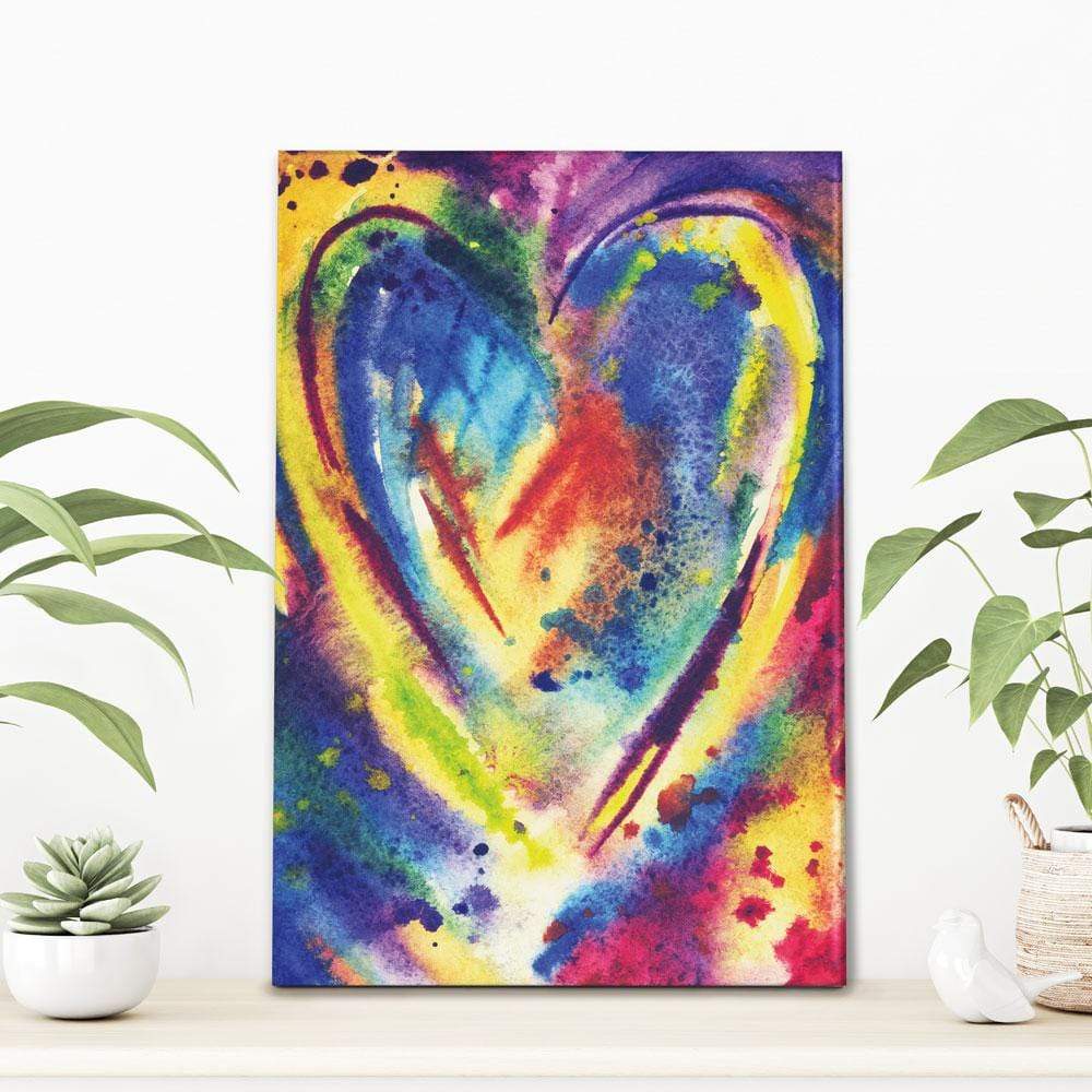 Heart Canvas Print wall art product Ollga P / Shutterstock