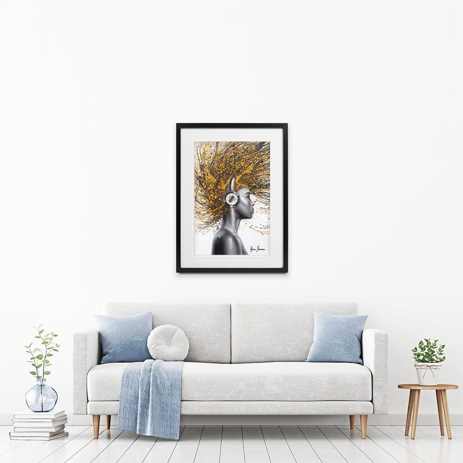 Honey Melody Framed Art Print wall art product Ashvin Harrison