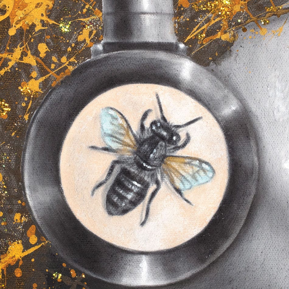 Honey Melody Framed Art Print wall art product Ashvin Harrison