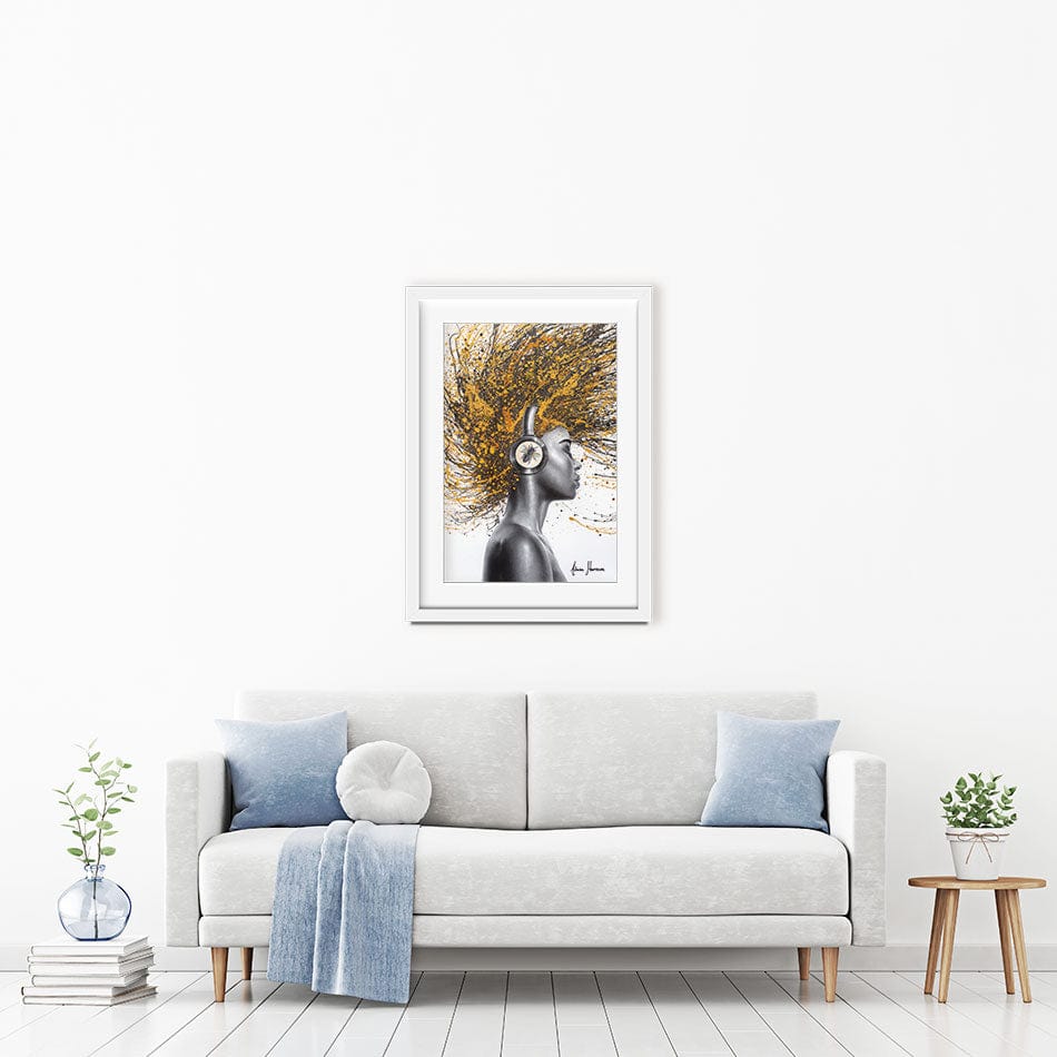 Honey Melody Framed Art Print wall art product Ashvin Harrison