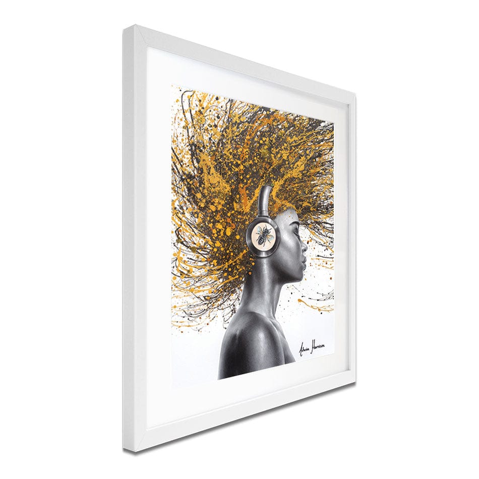 Honey Melody Framed Art Print wall art product Ashvin Harrison
