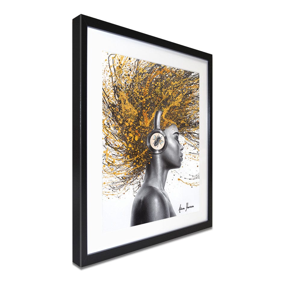 Honey Melody Framed Art Print wall art product Ashvin Harrison