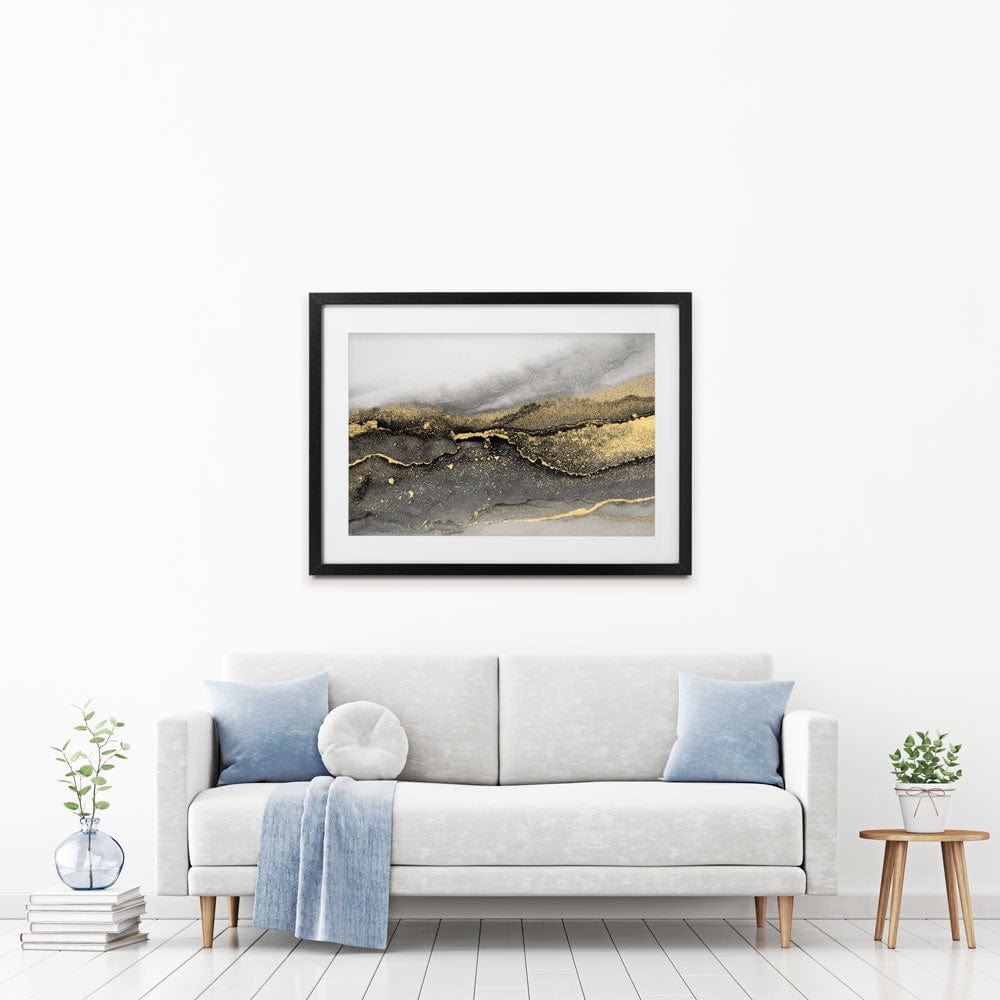 Horizontal Abstract Framed Art Print wall art product Rudchenko Liliia / Shutterstock