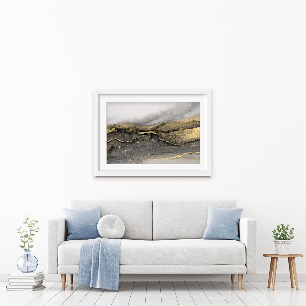 Horizontal Abstract Framed Art Print wall art product Rudchenko Liliia / Shutterstock