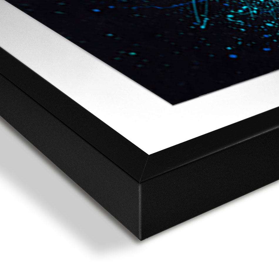 Illuminated Night Owl Framed Art Print wall art product Ashvin Harrison