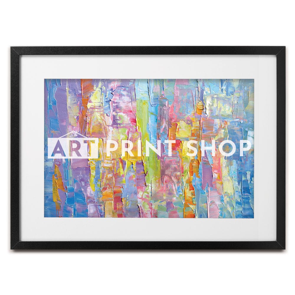 Impasto Pastels Framed Art Print wall art product coldsun777 / Shutterstock