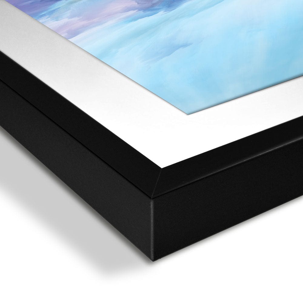 In The Sky Blue Clouds Framed Art Print wall art product agsandrew / Shutterstock