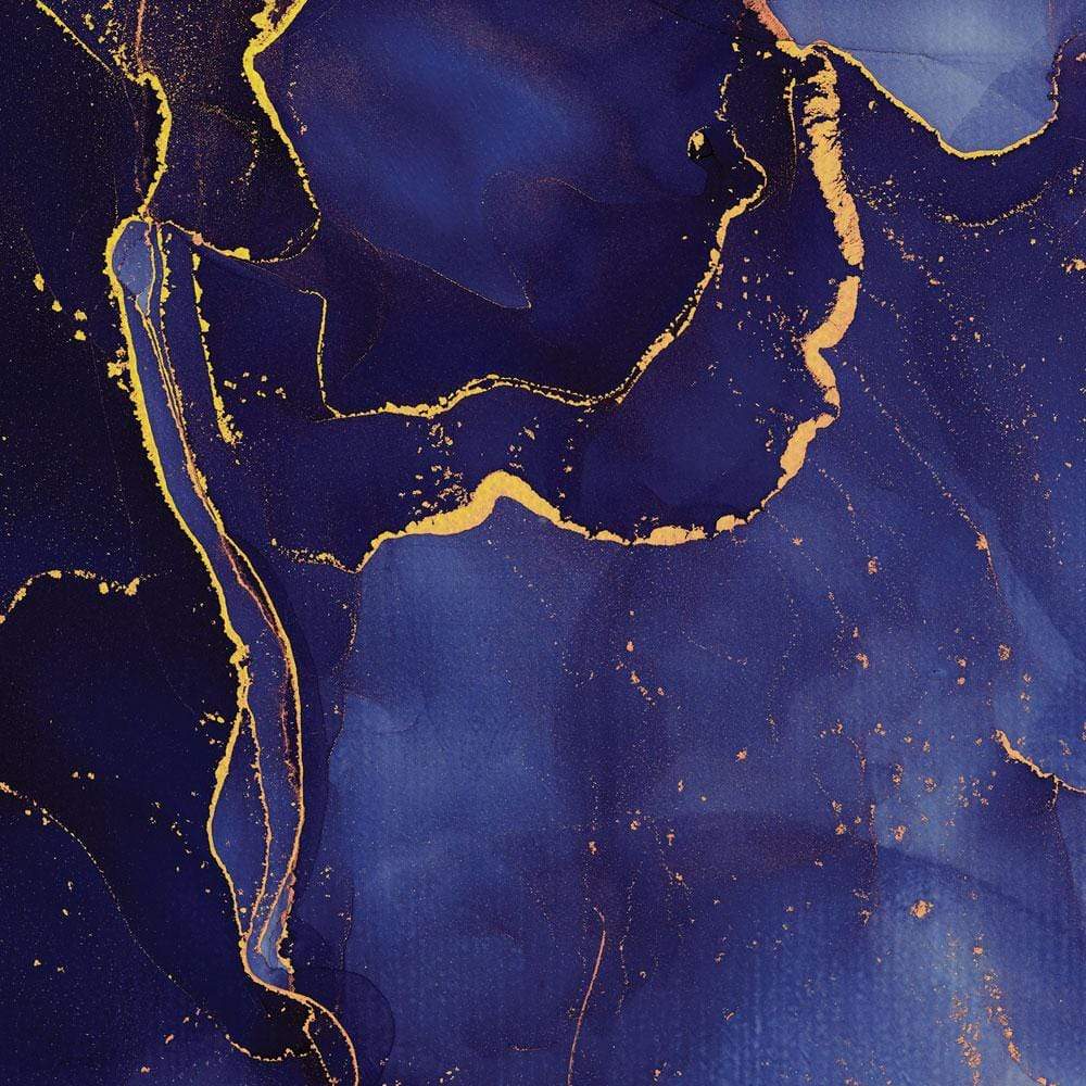 Inky Blue Marble Canvas Print wall art product djero.adlibeshe yahoo.com / Shutterstock