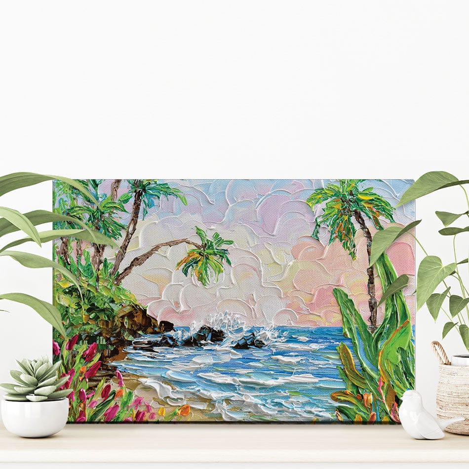 Laguna Canvas Print wall art product Olga Tkachyk