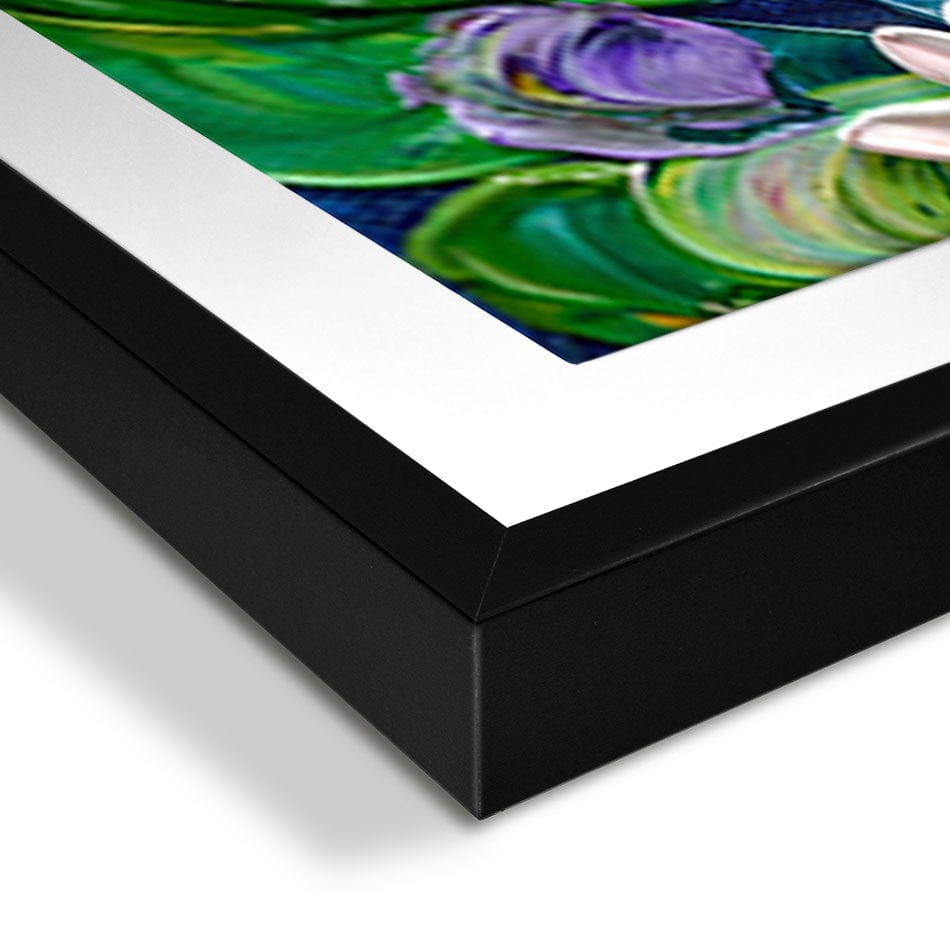 Lillies Framed Art Print wall art product Olga Tkachyk