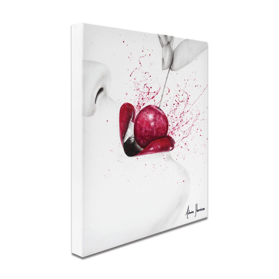 Little Sweet Cherry Canvas Print wall art product Ashvin Harrison