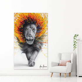 Luxor Lion Canvas Print wall art product Ashvin Harrison