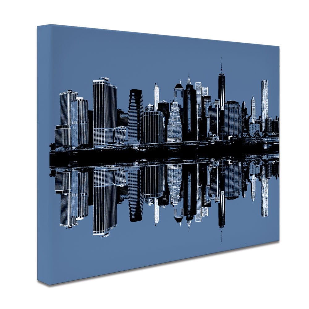 Manhattan Reflections Canvas Print wall art product Drop of Light / Shutterstock