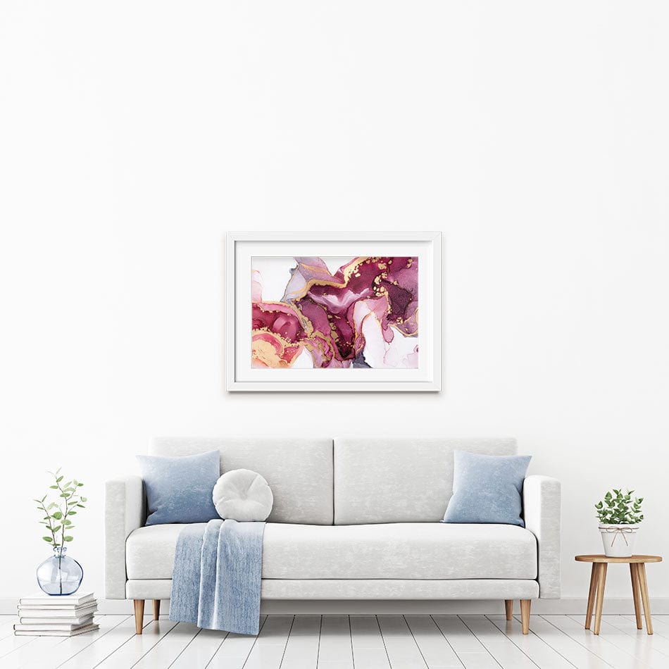 Marbled Wine Framed Art Print wall art product coldsun777 / Shutterstock