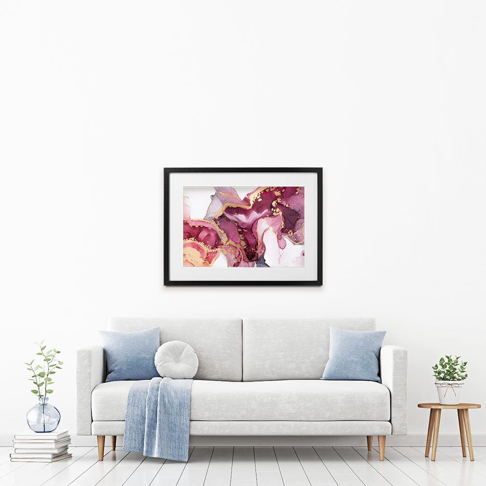 Marbled Wine Framed Art Print wall art product coldsun777 / Shutterstock