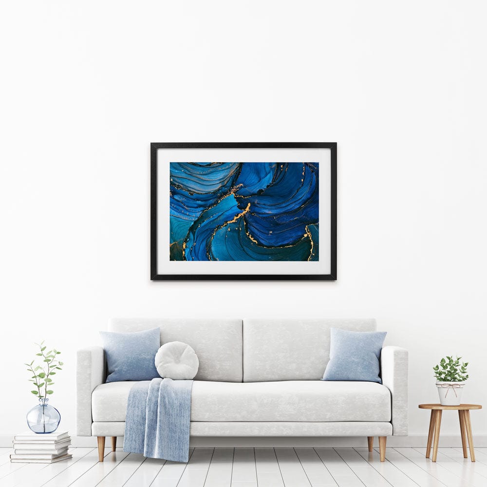 Marvellous Blue Framed Art Print wall art product djero.adlibeshe yahoo.com / Shutterstock