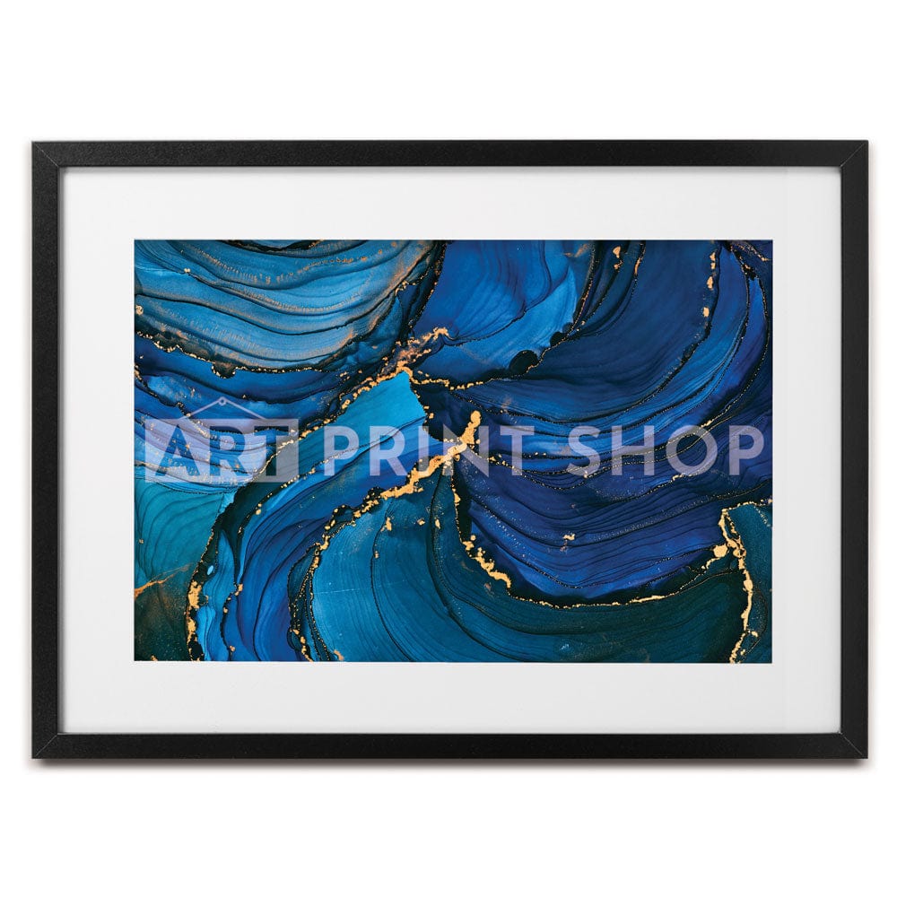 Marvellous Blue Framed Art Print wall art product taif ahmed / Shutterstock